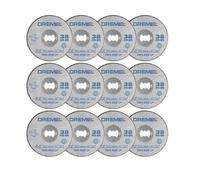 Dremel Discos de corte EZ SpeedClic SC456B para metal - Paquete de 12