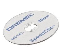 Dremel Discos de corte para metal EZ SpeedClic SC456 – 38 mm – pack de 5 unidades