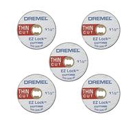 Dremel EZ409 1 - 1/2-inch EZ Lock fino corte | Accesorios para herramientas giratorias compatibles con mandril estándar Dremel