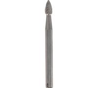 Dremel Fresa de carburo 9911 – Punta cónica 3,2 mm para grabar y tallar en metal, carbono y aluminio