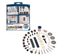 DREMEL - Juego de 100 piezas de enganches y accesorios 2615S723JA