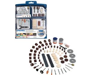 DREMEL - Juego de 150 piezas de enganches y accesorios 2615S724JA