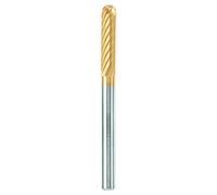 Dremel MAX Broca de tallado de carburo de tungsteno de alto rendimiento (9903DM) Broca de alto rendimiento con recubrimiento de titanio para tallado y grabado, 3,2 mm, durabilidad máxima de vida