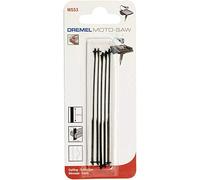 Dremel Hojas de sierra de metal MS53 para sierra de mesa MS20 Kit 5 hojas
