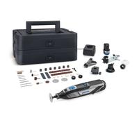 DREMEL - Multiherramienta a batería de 12 V, con accesorios, 2 baterías de iones de litio de 2,0 Ah, cargador F0138240JP