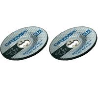 Dremel SC541 EZ Speedclic Juego de accesorios de las muelas, 2 muelas reforzadas para lijar y afilar metales (Paquete de 2)