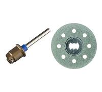 Dremel Sc545 - Disco de Corte de Diamante Ø 38,0 Mm + 2615S402Jb Mandril Ez Speedclic (Sc402)