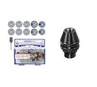 Dremel SC690 Juego de Accesorios de Corte EZ SpeedClic para Herramientas Rotatorias + 4486 - Portabrocas de cierre rápido (0,8-3,2 mm)
