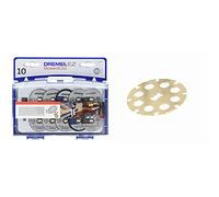 Dremel SC690 Juego de Accesorios de Corte EZ SpeedClic para Herramientas Rotatorias + SC544 - Disco de Corte para Madera, Accesorio para Herramientas Rotatorias, Diámetro de 38mm