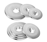 Drenky Arandelas Metalicas Grandes M8 X 30mm De Grosor De 2 mm DIN 125 Arandela Plana Metal De Acero Inoxidable A2 V2A De Bloqueo, 20 Piezas