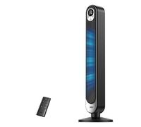 Dreo 28dB Ventilador de Torre con Mando a Distancia, 106 cm Silencioso de 8,53 m/s de Velocidad, Oscilante de 90° con 9 Velocidades, 4 Modos, Temporizador de 12 horas,Ventilador de pie, Cruiser Pro T1