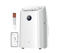 DREO Aire Acondicionado Portátil de 10000 BTU para Habitación, Refrigeración sin Drenaje, Silencioso, Control por Aplicación/Voz, Temporizador de 24 Horas, con Ventilador y Deshumidificador