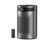 DREO Calefactor cerámico 416, 1500 W, de pie, protección contra sobrecalentamiento y vuelco, termostato ajustable, bloqueo infantil, ahorro de energía, silencioso, temporizador de 12 horas