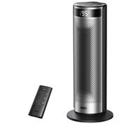 Dreo calefactor cerámico portátil solaris sh628, 2000w, plata y negr