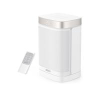 Dreo Calefactor Eléctrico 1500W con Oscilación 70°, Calentador Cerámico con Termostato, Mando a Distancia, 3 Modos, 3 Velocidades, Temporizador 12H, Sobrecalentamiento y Vuelco, Modo ECO, Blanco