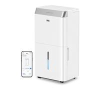Dreo deshumidificador inteligente hdh002s, 20l/dia, pantalla digital,