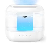 Dreo Humidificador para el dormitorio, humidificador de vapor frío de 4L con difusor de aceite y luz nocturna, 32H de autonomía, Humidificador ultrasónico silencioso para las guarderías y plantas