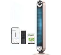 Dreo Ventilador de torre 25 dB Quiet Smart, 106cm de altura 4 modos 9 velocidades Max 7.9m/s 12H Timer Ventilador oscilante de 90° con control remoto Control por voz Enfriamiento, Cruiser Pro T2S