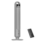 Dreo - Ventilador de torre para recámara, 4 velocidades, 3 modos de ventilador de pie para habitación con oscilación de 90° de ancho, 28dB silencioso para dormir, velocidad de 7.6 m/s, cobertura de