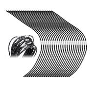 DRERIO Hilo para desbrozadora Bosch AFS 23-37 - 25 unidades F016800431 - Hilo de corte extra fuerte 37 cm x 3,5 mm