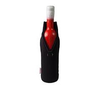 DRESS-YOUR-DRINK - Enfriador de botellas de neopreno, negro, 1 Stück 0.7 / 0.75 Liter