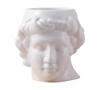 DRESSOOS Taza de Cerámica Decorativa Forma de Escultura Romana 3d, Capacidad 600ml, Borde Liso y Asa Cómoda para Uso en Casa o Restaurante