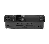 Drfeify Interruptor de Elevalunas Eléctrico de Plástico Negro, Interruptor de Elevalunas Eléctrico de Metal, 3 Pines, Reemplazo Directo, Fácil Instalación para A W169 B W245 ML W164 R W251 GL X164