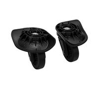 Drfeify Ruedas para Maleta, 2 Paquete Ruedas de Repuesto para Equipaje con Material ABS, Rodamiento Suave y Silencioso para Bolsa de Viaje