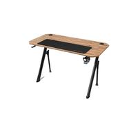 DRIFT GAMING DZ175 - Mesa Gaming, 120x60x75cm, Alfombrilla XL, Organizador de Cables, Soporte para Vasos y Auriculares. Soporta 100Kg, Madera