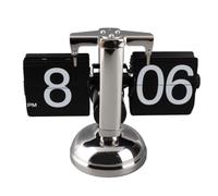 DriKou Flip Desk Clock Reloj abatible Digital Retro Minimalista