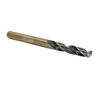 Drill America -KFDRSD17/32 Broca KFD de vástago reducido de alta velocidad de acero negro y dorado de 17/32 pulgadas con vástago de 1/2 pulgadas, serie KFD