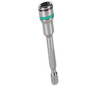 Drill Bit for Ratchet, Hex Shank Socket Nut Driver Tool, 8mm and 10mm Hexagon Size, Metal Construction with Spring for Secure Fit in Pneumatic and Electric Screwdrivers