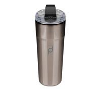 Drink Pod Metallic Range Termo para café de 450 ml, negro, taza de viaje con doble pared aislante de acero inoxidable