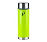 Drink Pod Termo de cápsula aislada al vacío a Prueba de Fugas, Acero Inoxidable, Verde, 21 x 7 x 7 cm