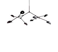 101 Copenhagen Lámpara de araña Drop Chandelier Burned black