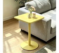 Drsyffsup Mesa Auxiliar Cuadrada para sofá para Sala de Estar, Espacios pequeños, mesas Altas de Pub bistró, Mesa de Centro para Bebidas para balcón, Patio, jardín, Piscina y Sala de Descanso