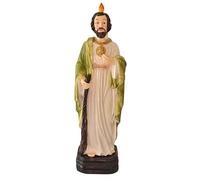 DRW Figura San Judas Tadeo de Resina Pintado a Mano 20 cm