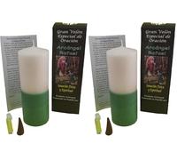 DRW Vela Arcángel San Rafael potenciada para sanación física y Espiritual con Ritual (Paquete de 2)