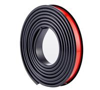 DryiC Forma U Cinta De Cantos Protector TPE Junta De Borde Forma De U Negro, 2 Metros De Longitud,Width:18mm