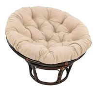 DSFVERVD Cojín para Silla Colgante Cojines de Suelo Redondos Tipo Almohada 60/80/90/100 cm