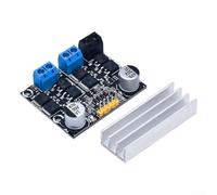 Dual Channel DC Motor Driver Board 10a Continuo 15a Para Pico Para 3v A 18v Fuente De Alimentación Con Para Control Pwm Y Avance Inversa Rotación Función Color Negro
