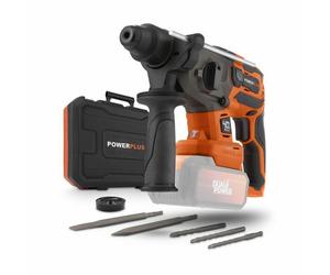 Dual Power Martillo perforador inalámbrico 40V 5J SDS-Plus sin escobillas + 5 Accesorios