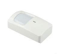 Dual Tech PIR Sensor de movimiento para microondas, montaje en pared, detector de movimiento infrarrojo con cable inmune para mascotas, montaje en pared ABS, alta sensibilidad, sensor PIR, montaje en