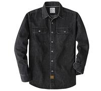 Dubinik® 8.8 oz Camisa Mezclilla Hombre Camisas Manga Larga para Hombres