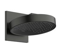 Ducha aérea Rainfinity 250 1jet con conexión a la pared, 26226340, Color: Cromo negro cepillado
