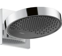 Hansgrohe Rainfinity brazo de ducha con efecto lluvia 25x25 cm circular cromo 26227000