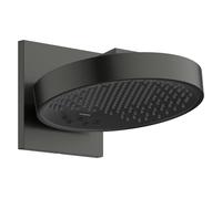 Ducha aérea Rainfinity 250 3jet con conexión a la pared, 26232340, Color: Cromo negro cepillado