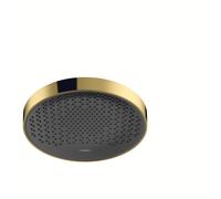 Hansgrohe Rainfinity ducha con efecto lluvia 36x36 cm circular negro-oro 26231990