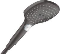 Hansgrohe Ducha de mano Raindance Select E 120 3 chorros Cromo negro cepillado