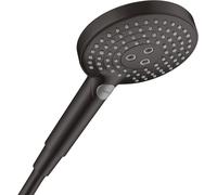 Ducha de mano Raindance Select S 120 3 chorros EcoSmart, 26531670, Color: negro mate